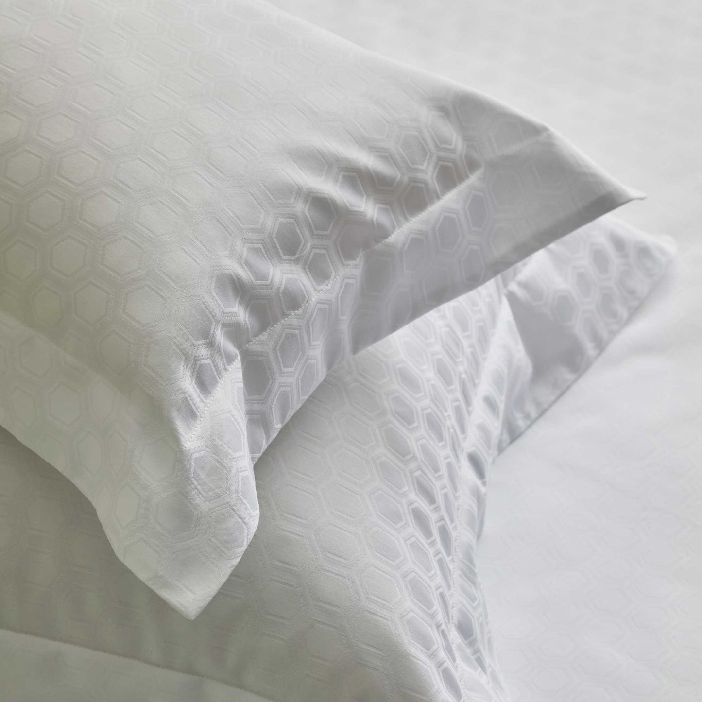 Completo Lenzuola in Raso di Cotone 300TC Jacquard - Komodo