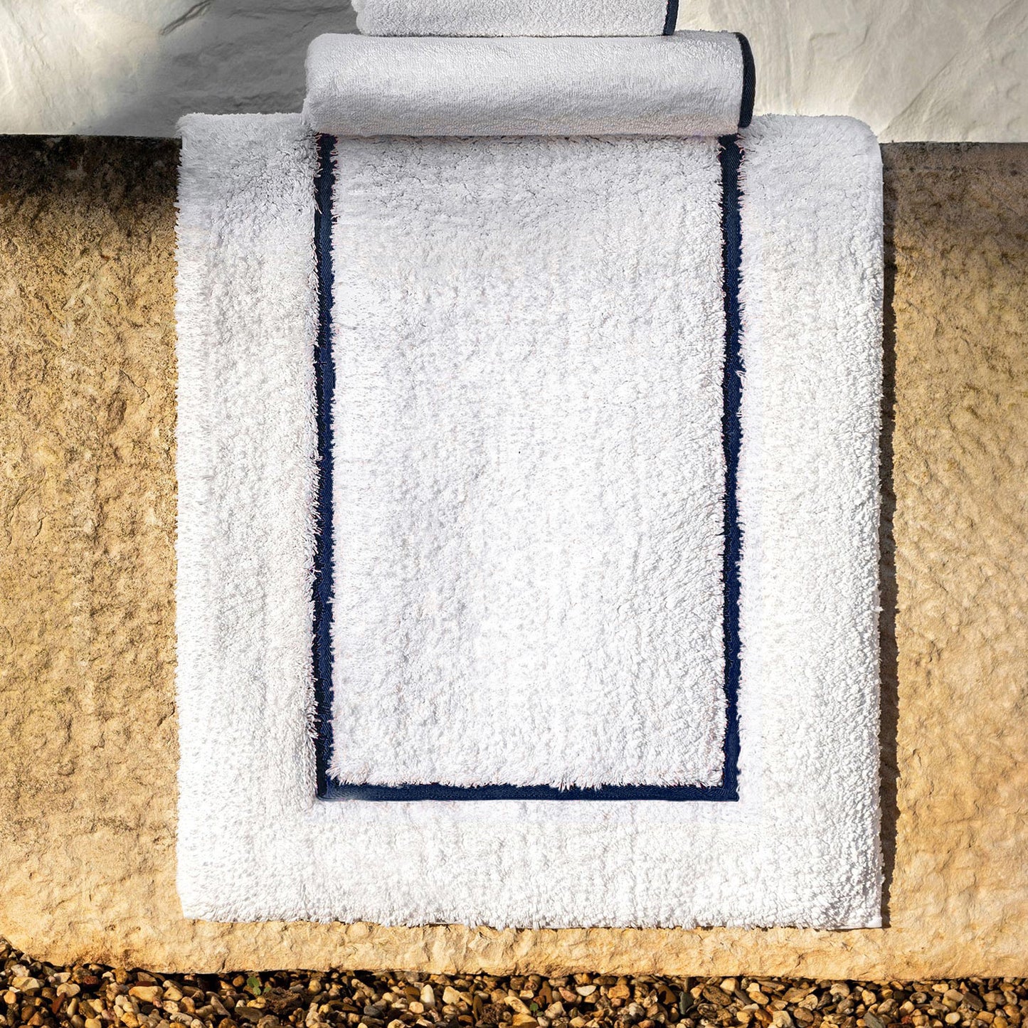Pure Egyptian Cotton Terry Rug - Portobello