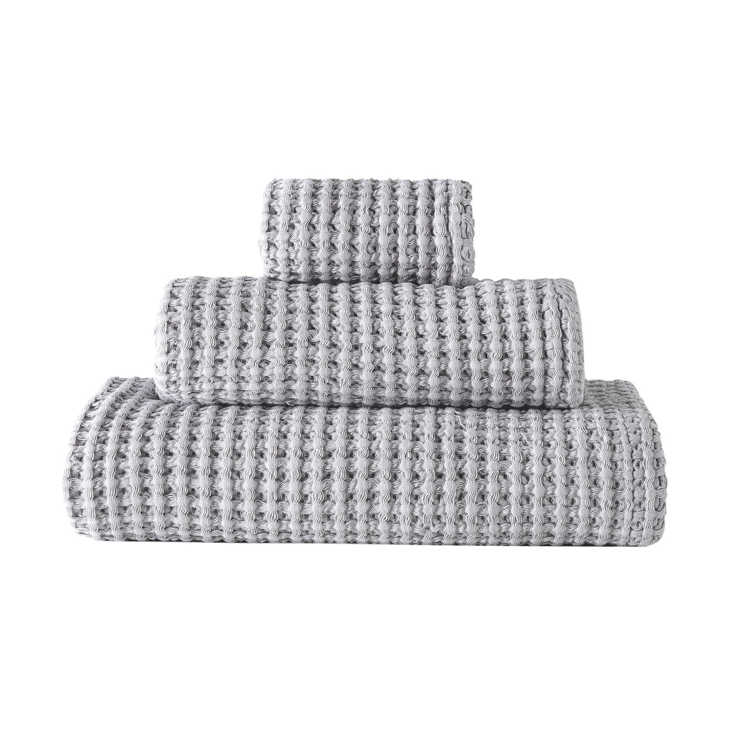 Coordinated Pure Cotton Honeycomb Terry Towel - Aura