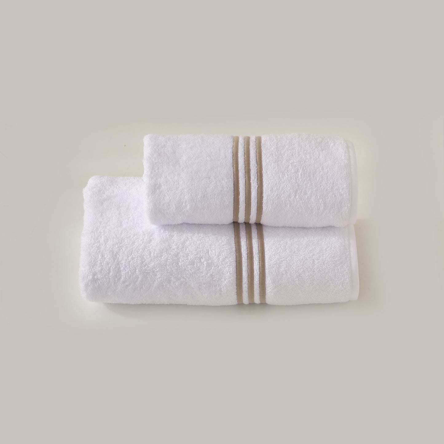 Coordinated Cotton Terry Towels with Three Embroidered Wands - Sforza