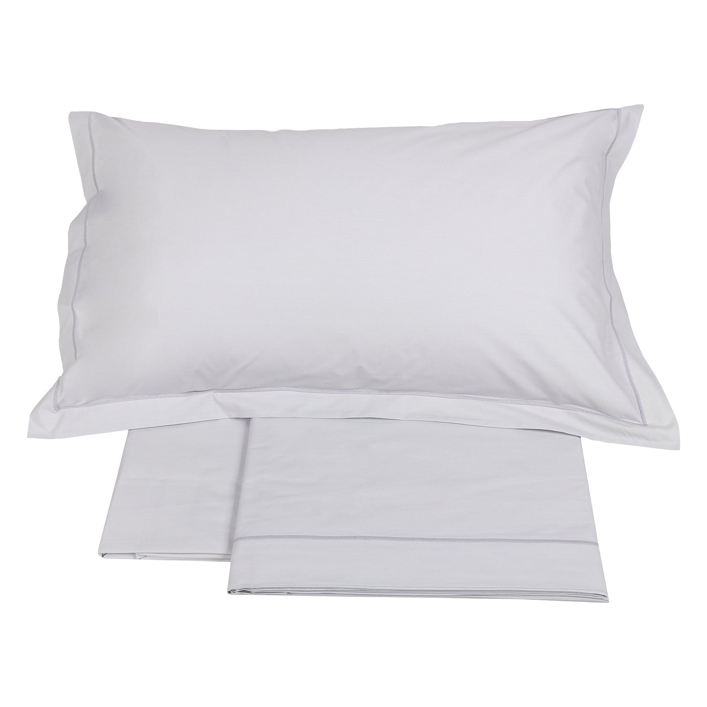 250TC Percale Cotton Sheet Set with Embroidered Cord - Tortona