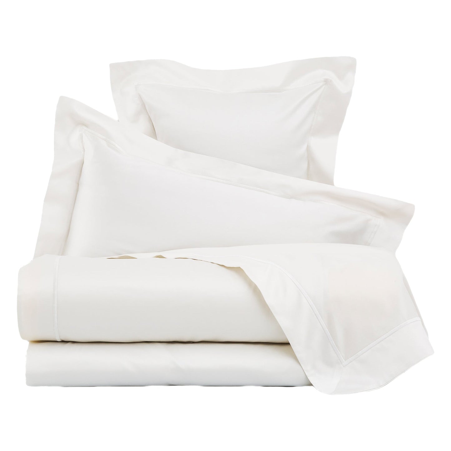 Sheet Set in 1000TC Cotton Satin with Embroidered Cord - Excelsior