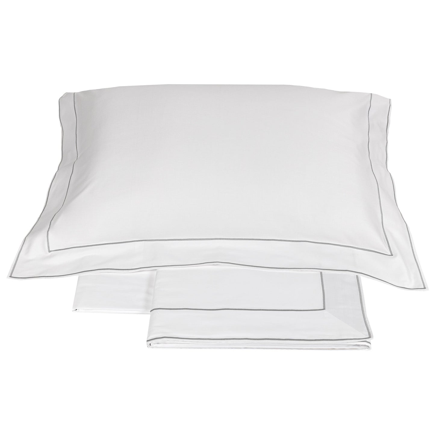 Sheet Set in 300TC Cotton Satin with Double Cord - Island