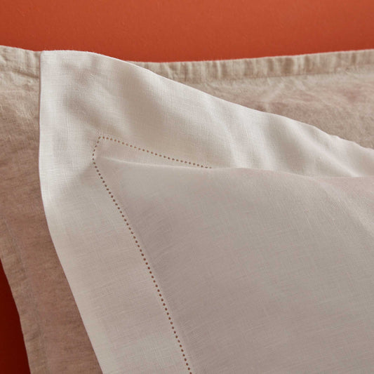 Pure Linen Sheet Set with Hemstitch - Ajour