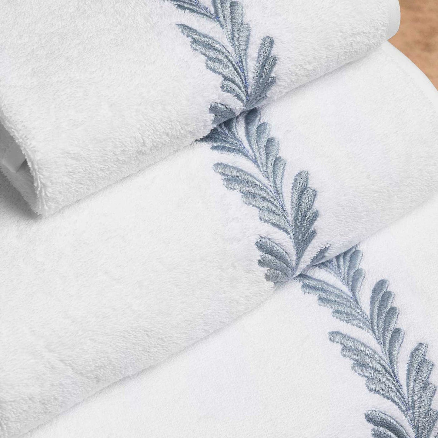 Coordinato Asciugamani di Cotone con Ricamo - Botero