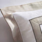 400TC Cotton Percale Sheet Set with Satin Ruffle and Embroidery - Matiti