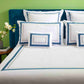 300TC Cotton Percale Duvet Cover Set - Pure