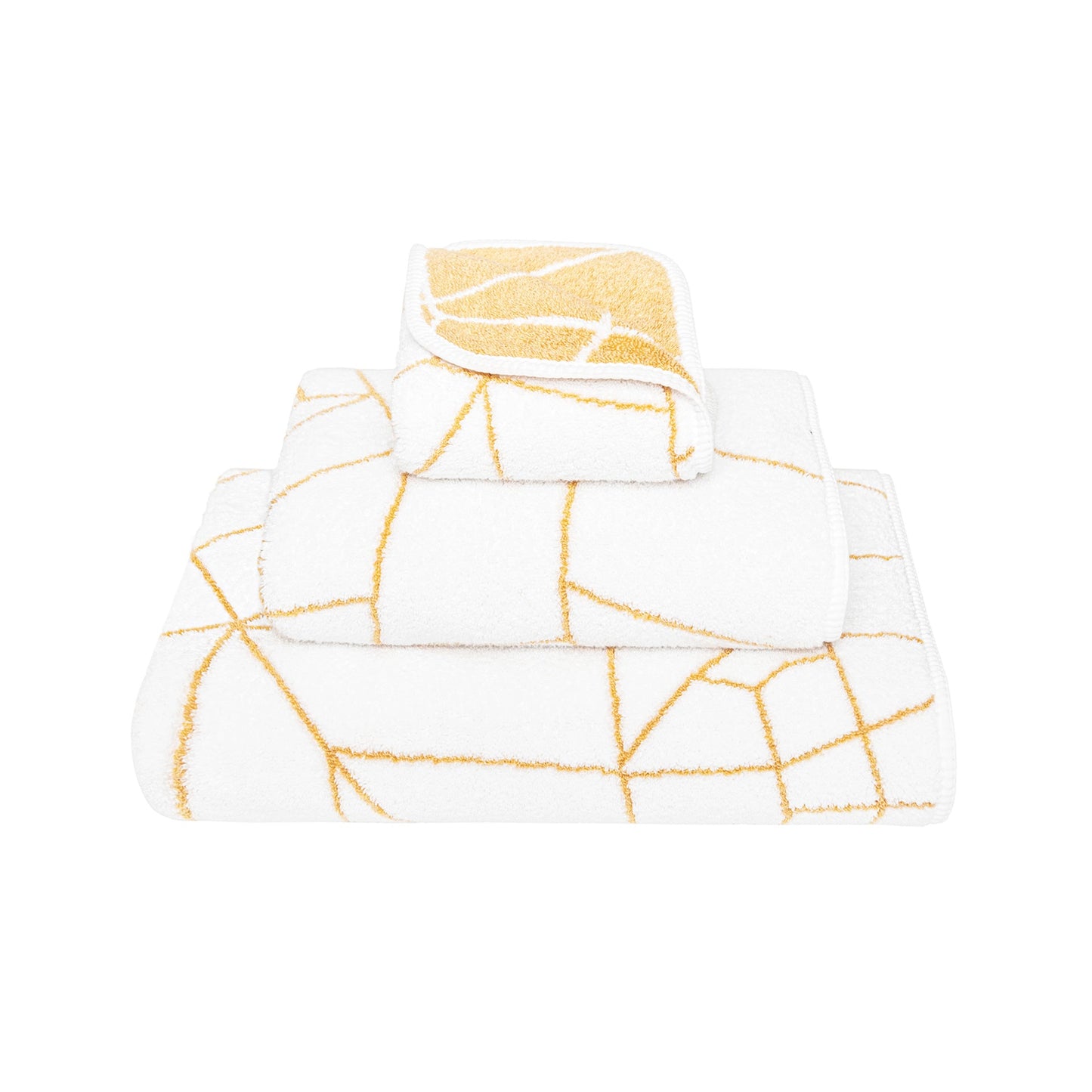 Coordinated Pure Egyptian Cotton Terry Towels - Amalia