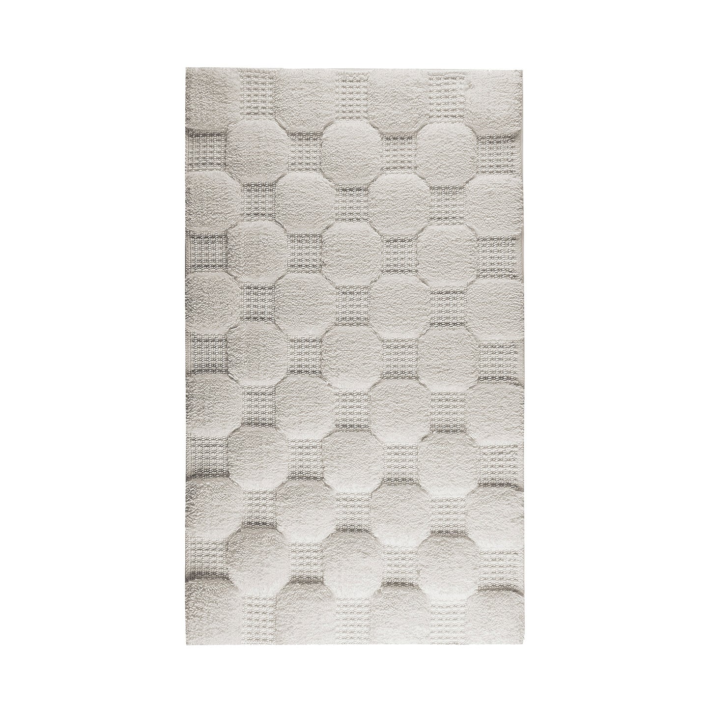 Pure Cotton Honeycomb Sponge Rug - Aura