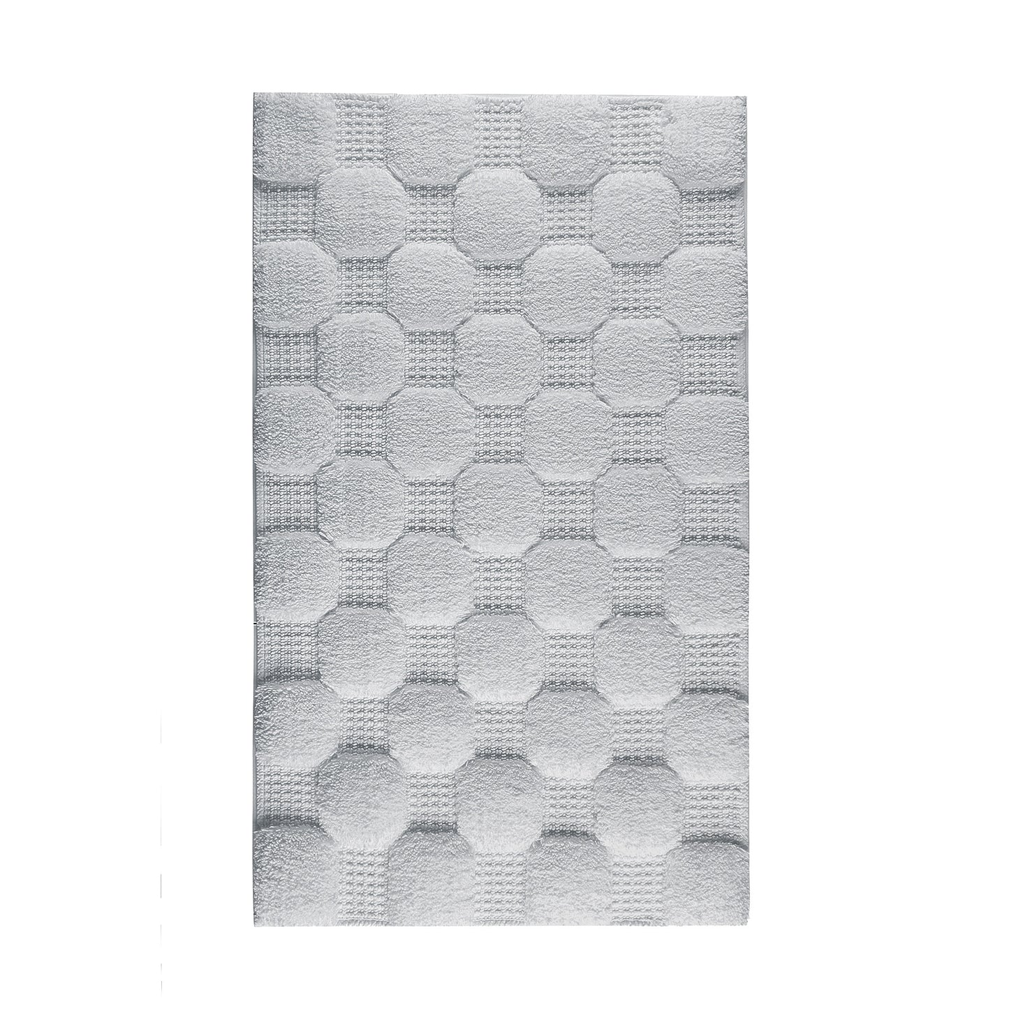 Pure Cotton Honeycomb Sponge Rug - Aura