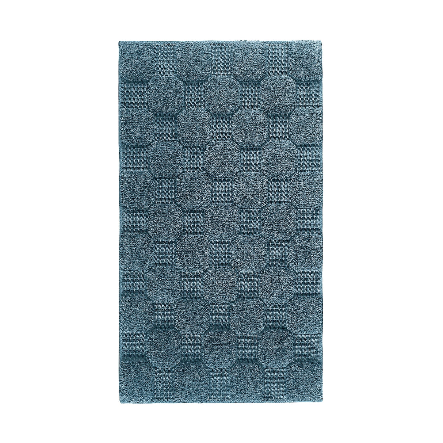 Pure Cotton Honeycomb Sponge Rug - Aura