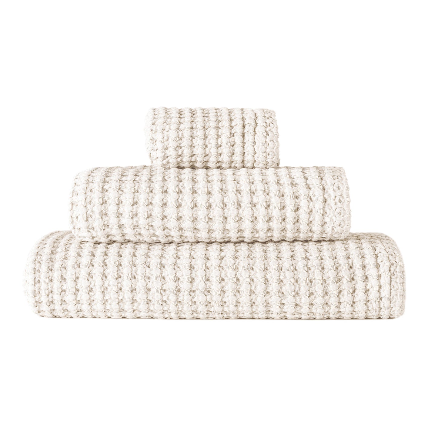 Coordinated Pure Cotton Honeycomb Terry Towel - Aura