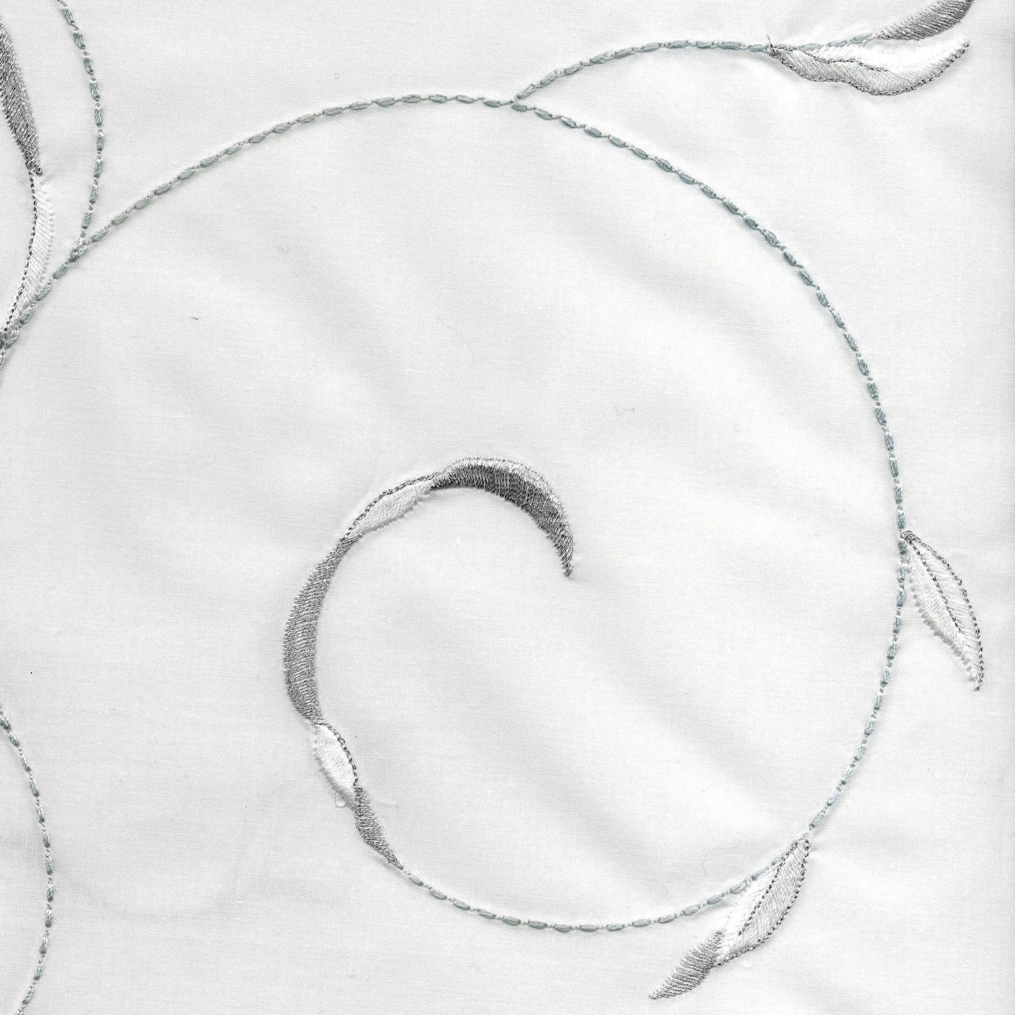 300TC Cotton Satin Pillowcase with All Over Embroidery - Argentario