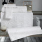 Pair of Terry Cotton Towels with Embroidery - Argentario