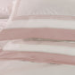 Duvet Cover Set in 400TC Cotton Percale with Embroidered Three Wands - Sforza