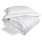 300TC Cotton Satin Duvet Cover Set with Double Cord - Island