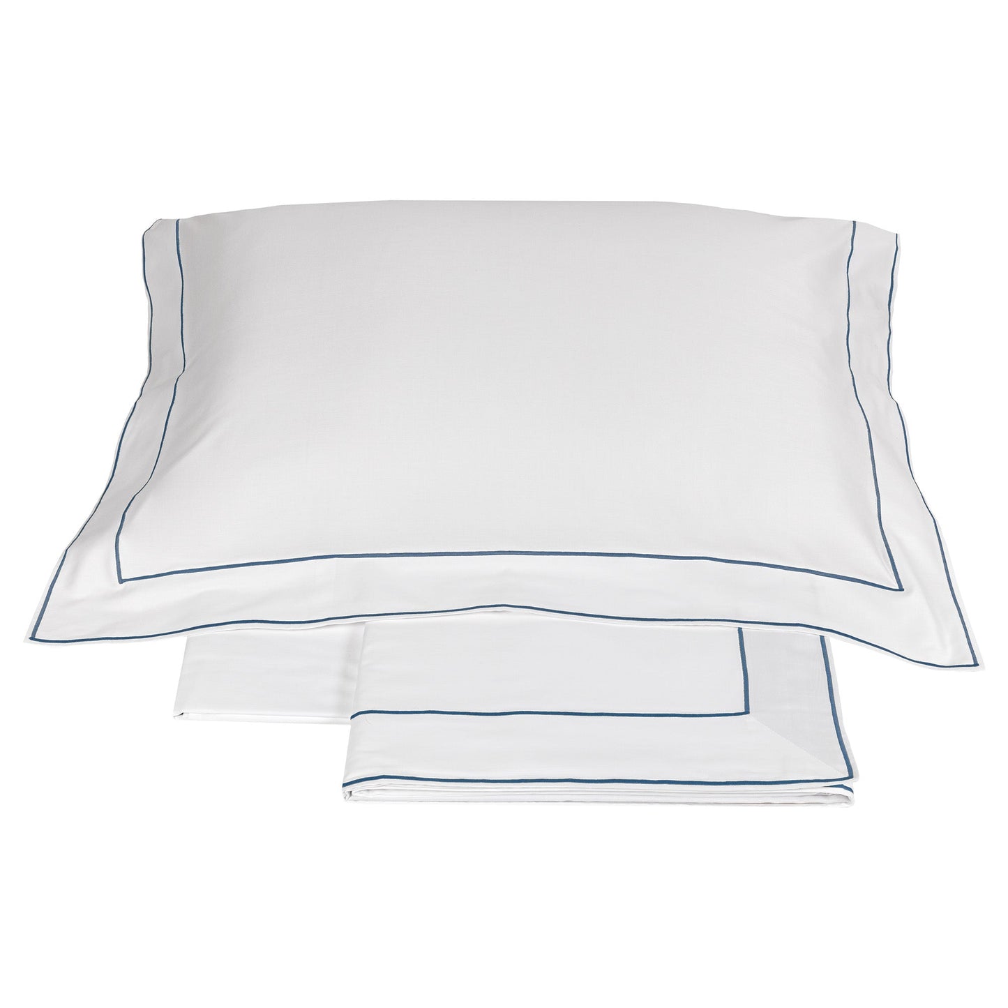 Sheet Set in 300TC Cotton Satin with Double Cord - Island
