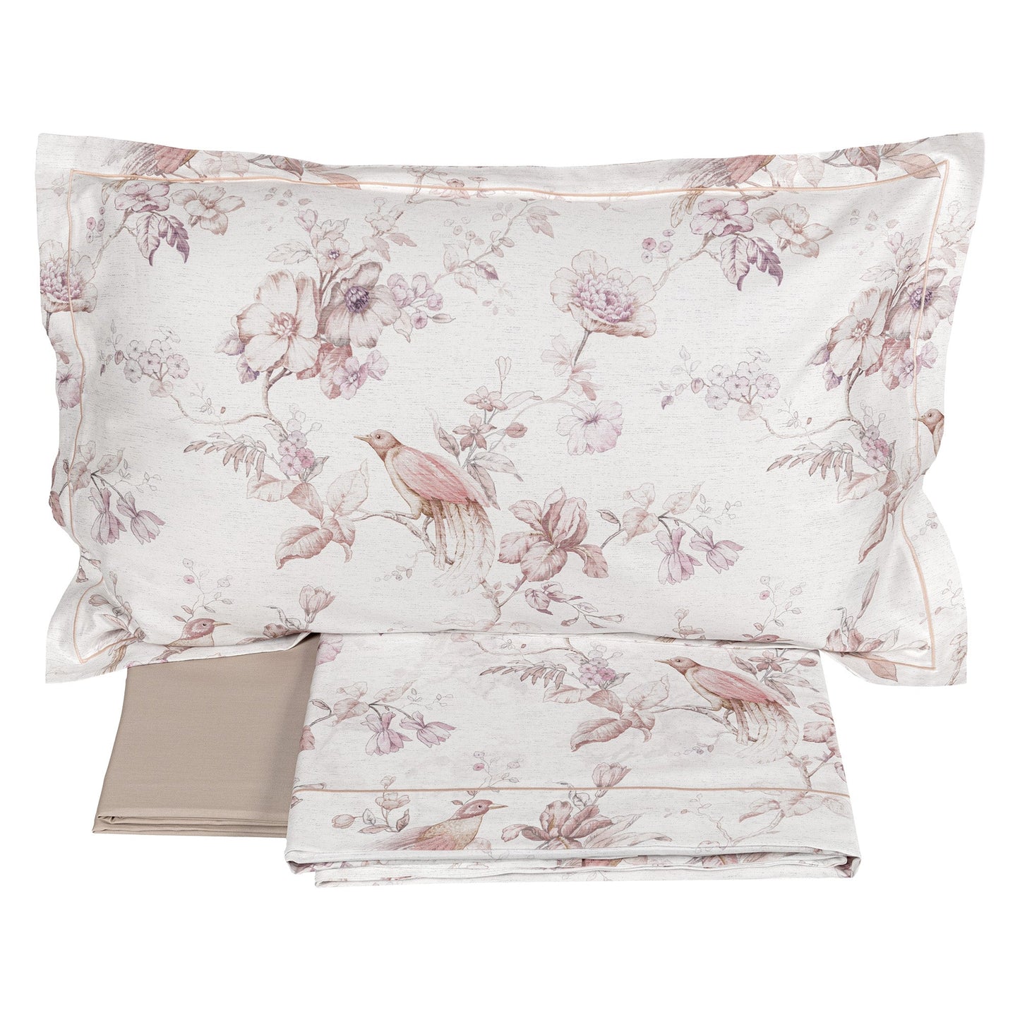 Sheet Set in Cotton Satin 300TC Digital Print - La Maggiolina