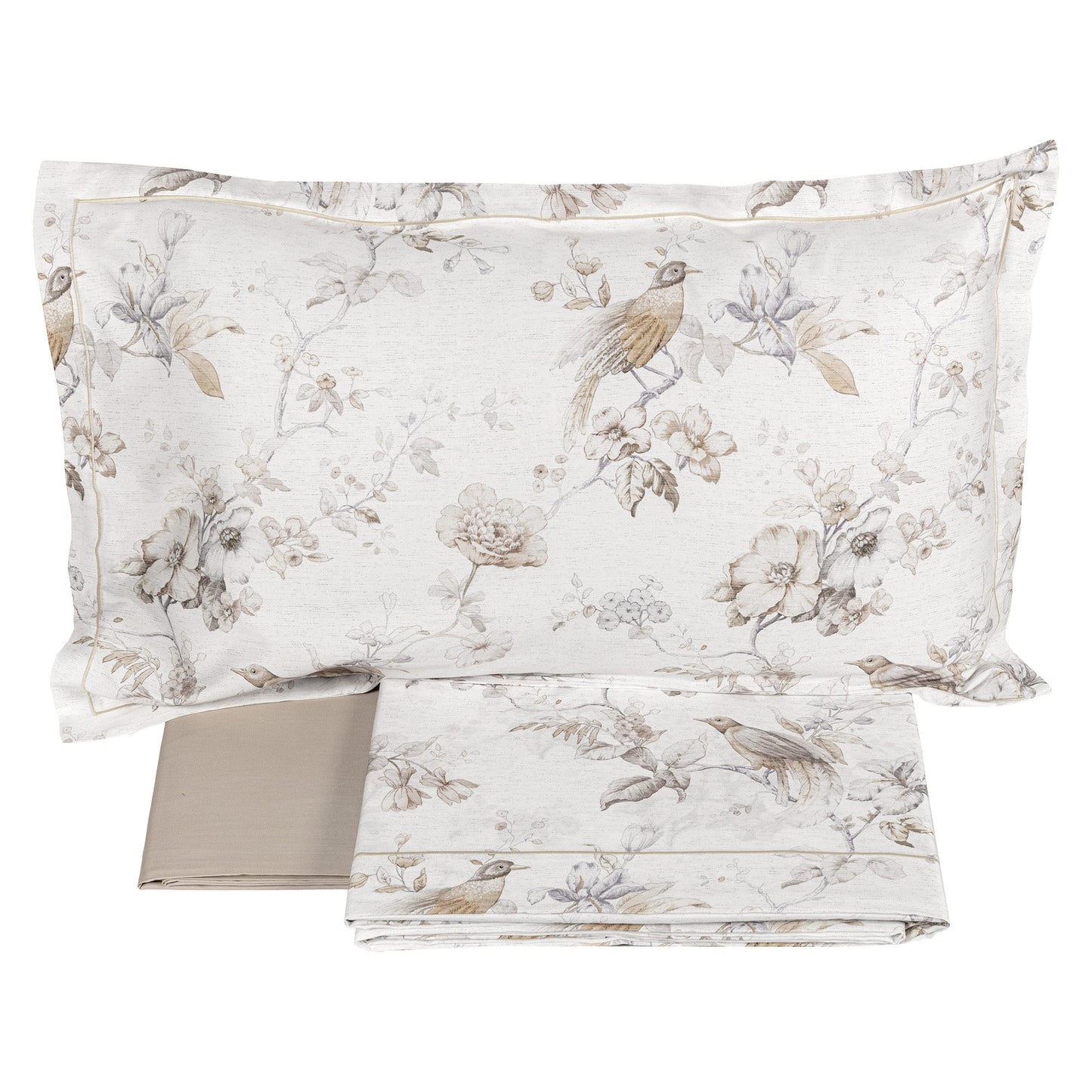 Sheet Set in Cotton Satin 300TC Digital Print - La Maggiolina